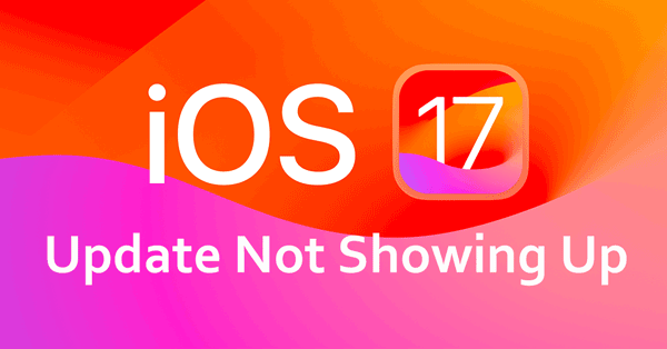 7 Effective Ways to iOS 17 Update Not Showing up on iPhone