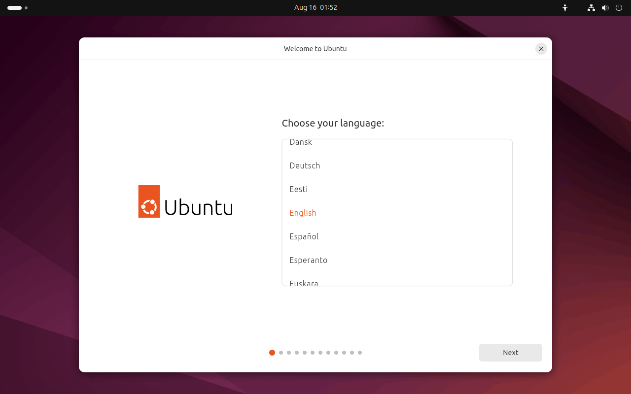 choose your language